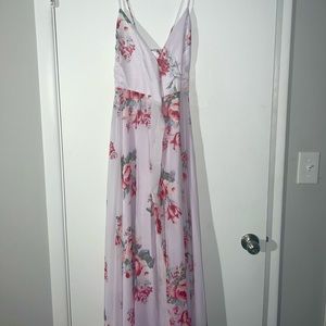 Lulu’s Floral Maxi Dress